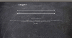 Desktop Screenshot of multisports.ie